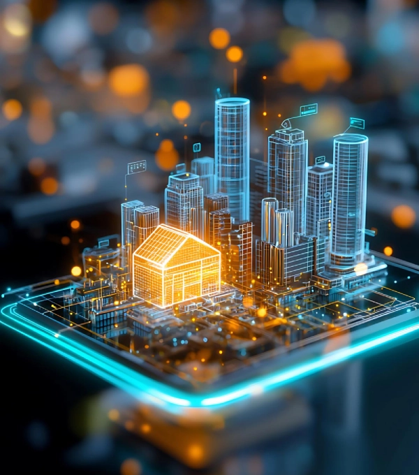 Abstract Digital World Client