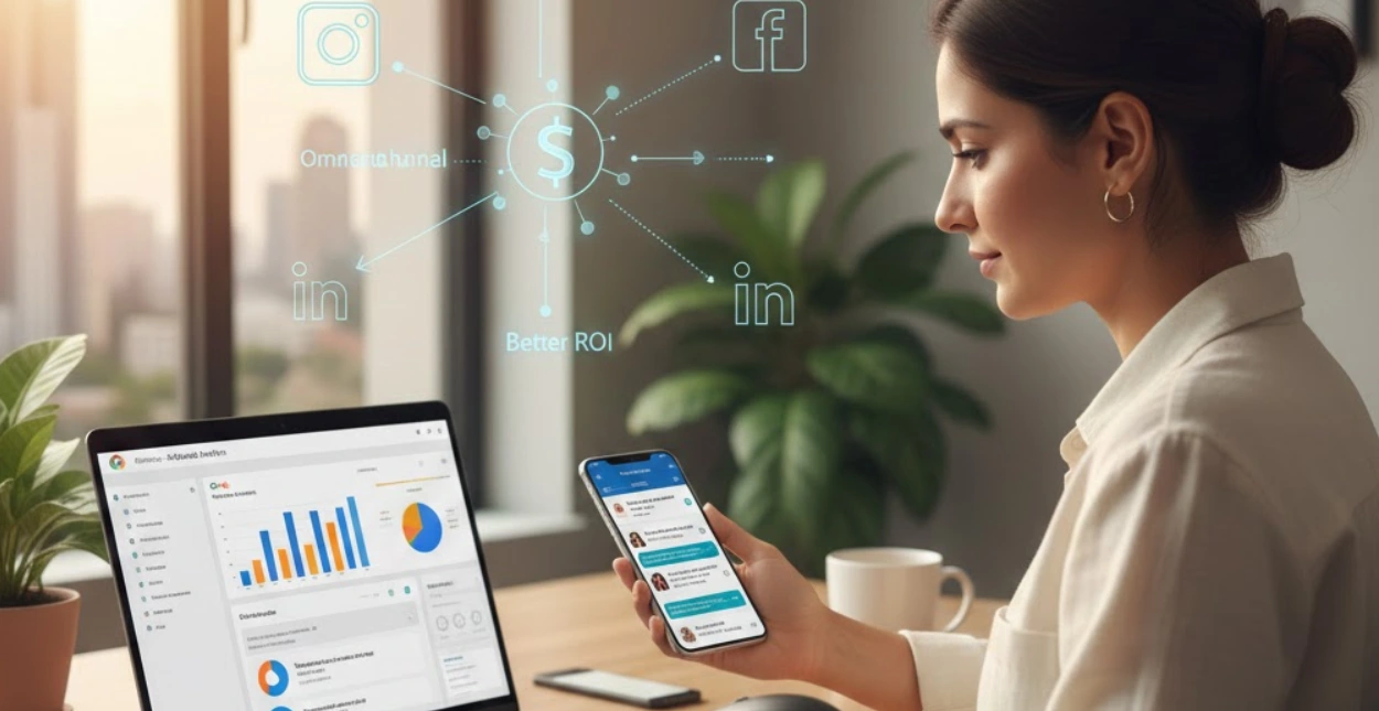 Omnichannel campaigns- Syncing WhatsApp, search, social and CRM for better ROI