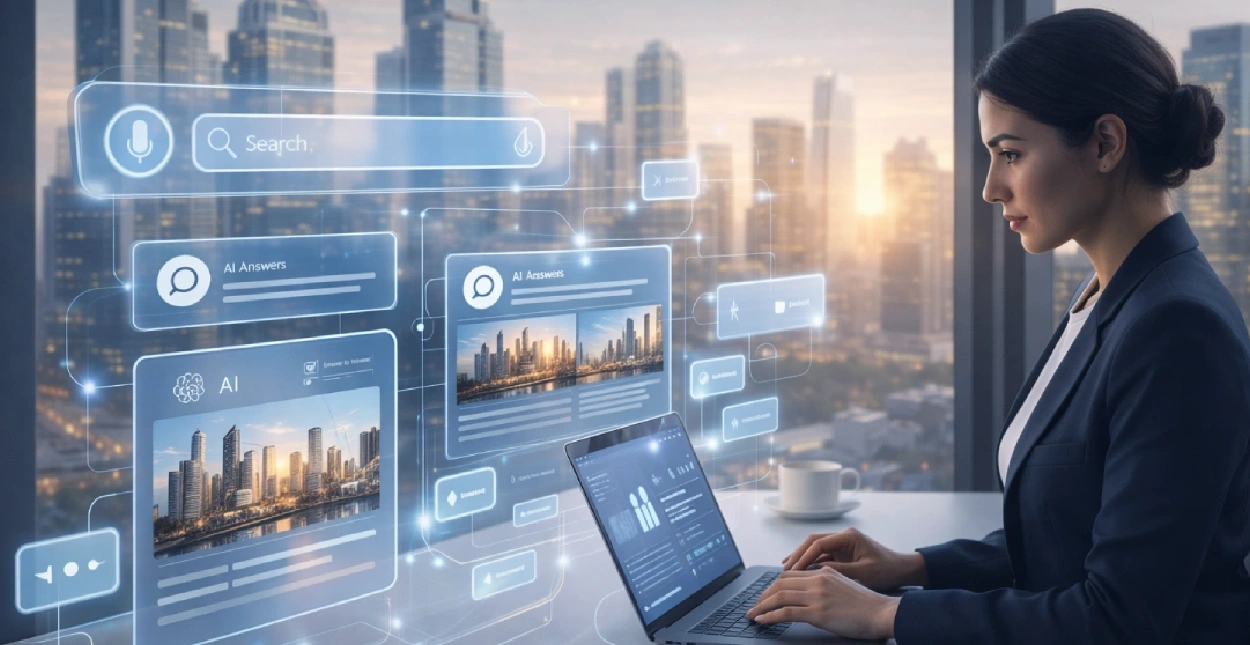 Answer Engine Optimisation (AEO): What it is & why real estate marketers need it in 2026