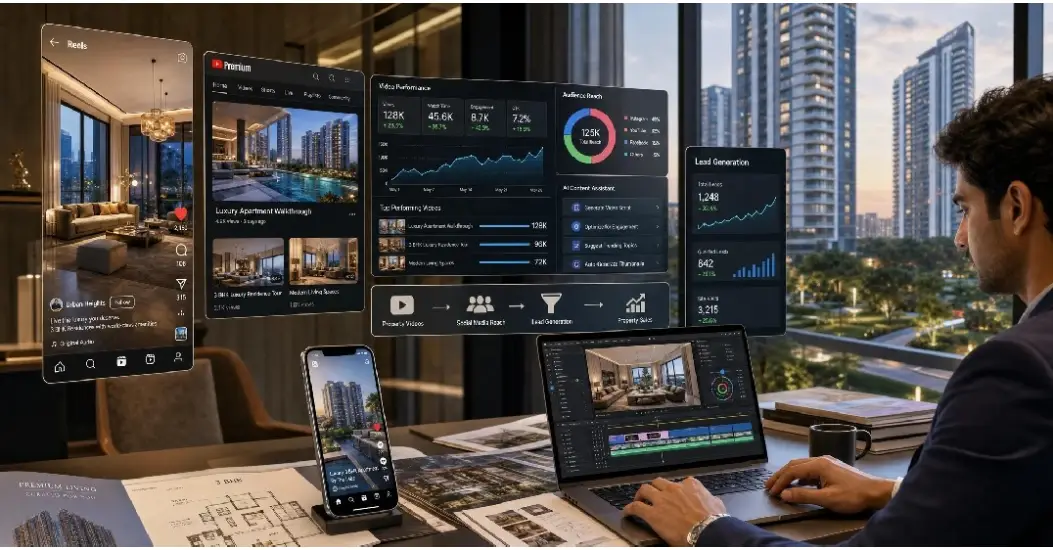 Real Estate Video Marketing: How Reels and YouTube Drive Property Sales