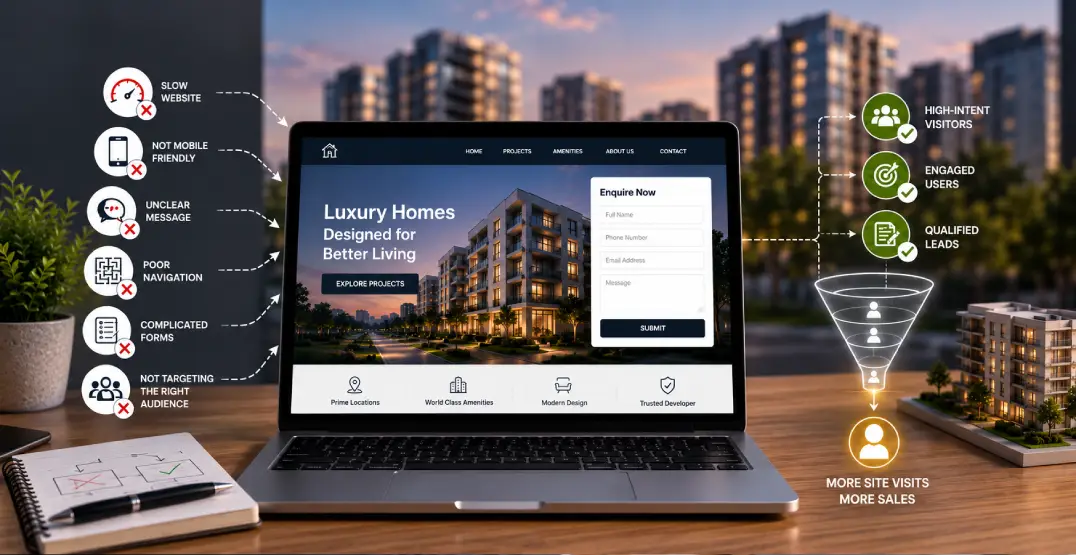 10 Reasons Your Real Estate Website Isn't Generating Qualified Leads (And How to Fix It)